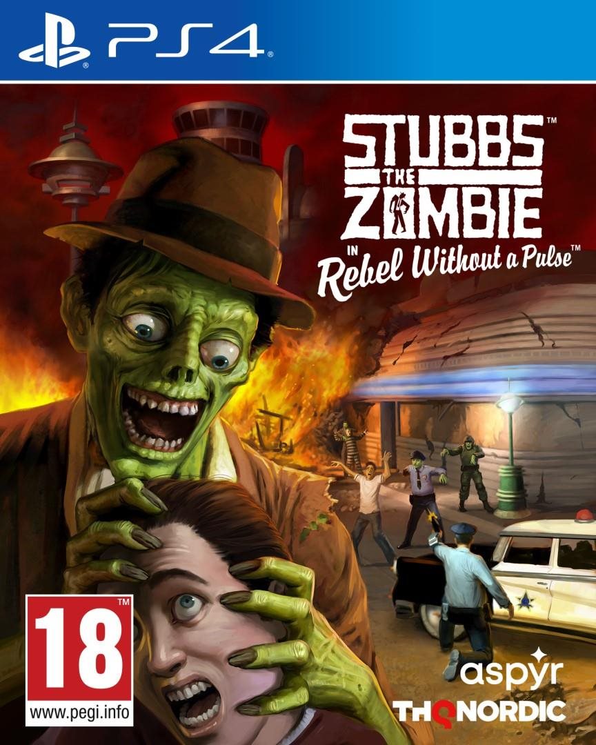 Stubbs the Zombie in Rebel Without a Pulse - PS4 Console Game