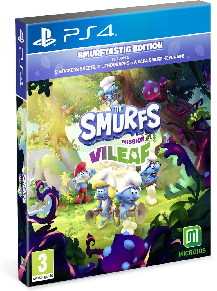 The Smurfs: Mission Vileaf - Smurftastic Edition - PS4 Console Game
