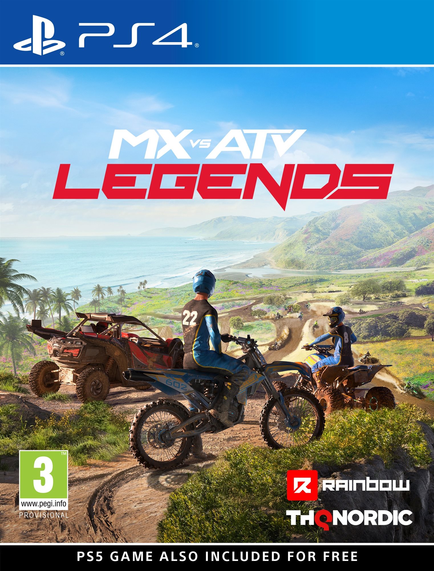 MX vs ATV Legends - PS4 Console Game