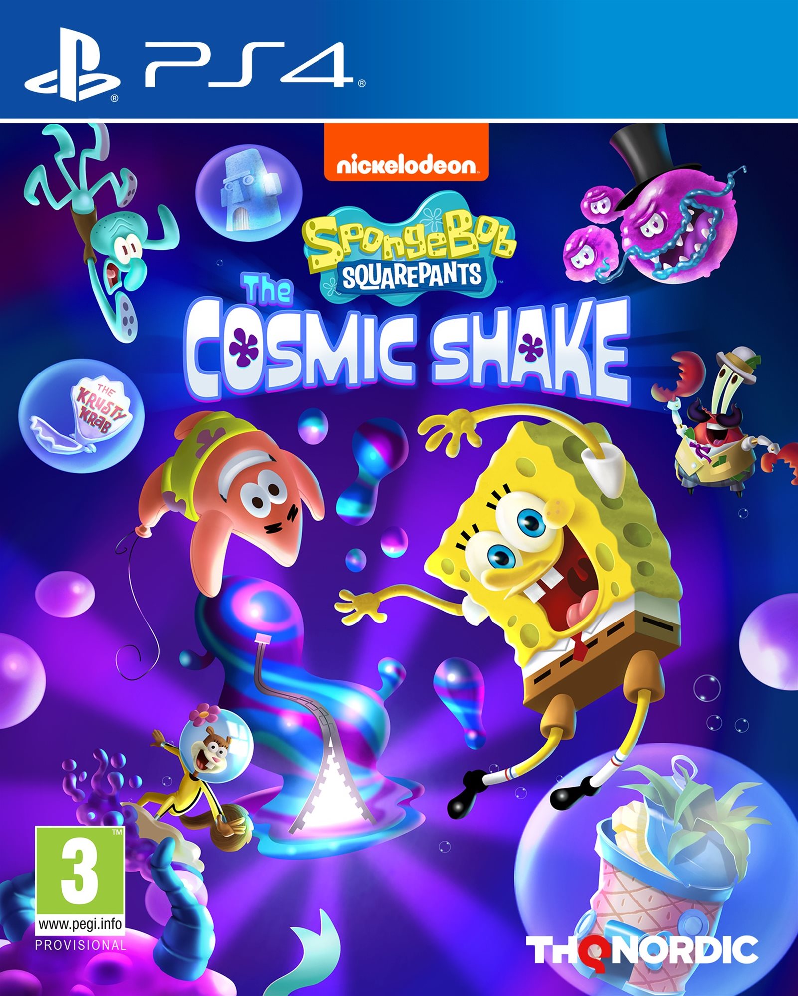 SpongeBob SquarePants Cosmic Shake - PS4 Console Game