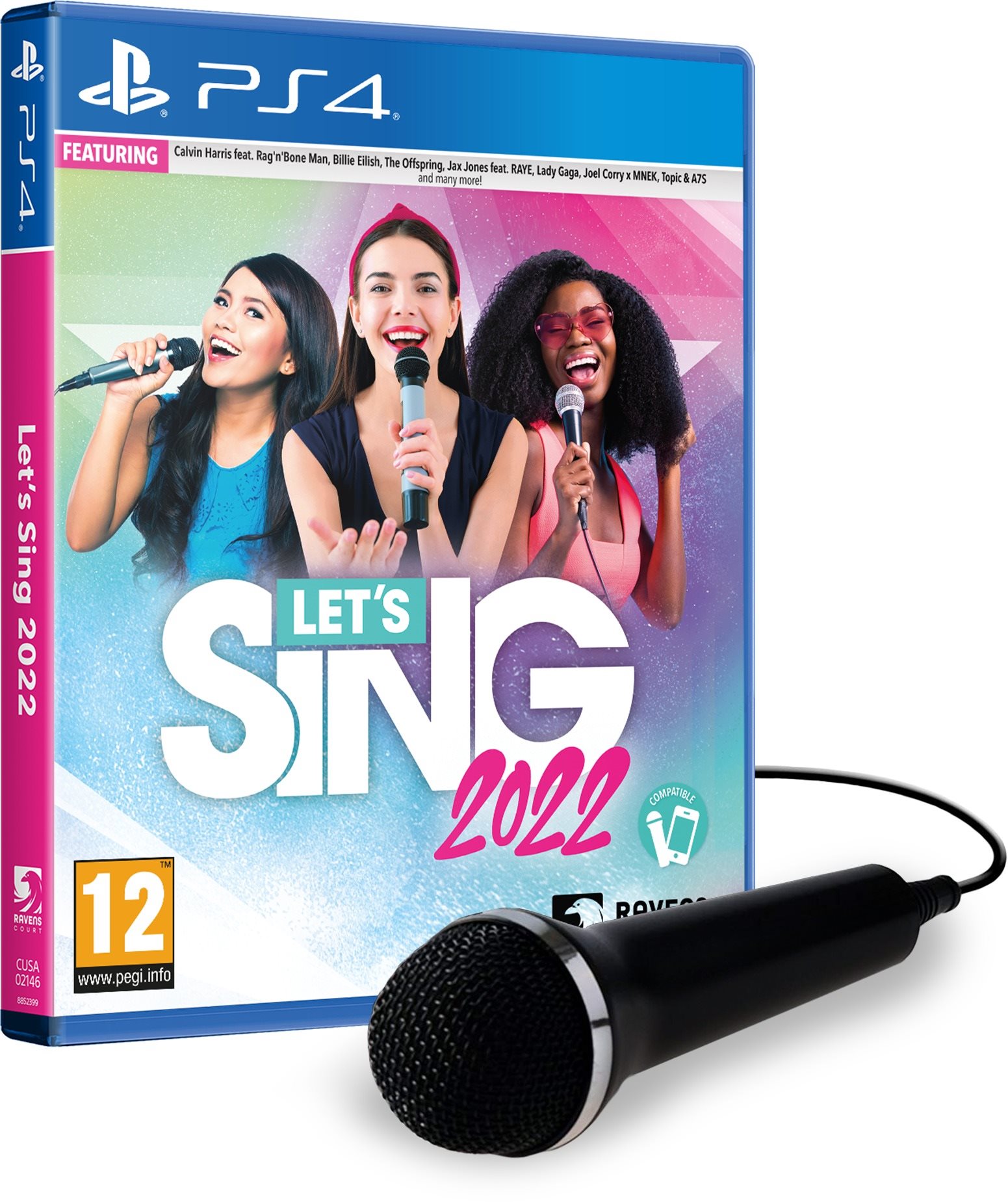 Let's Sing 2022 + 1 Microphone - PS4 Console Game