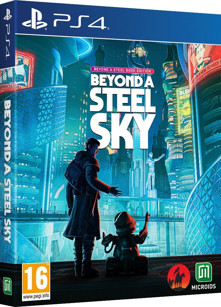 Beyond a Steel Sky:  Beyond, A Steel Book Edition - PS4 Console Game