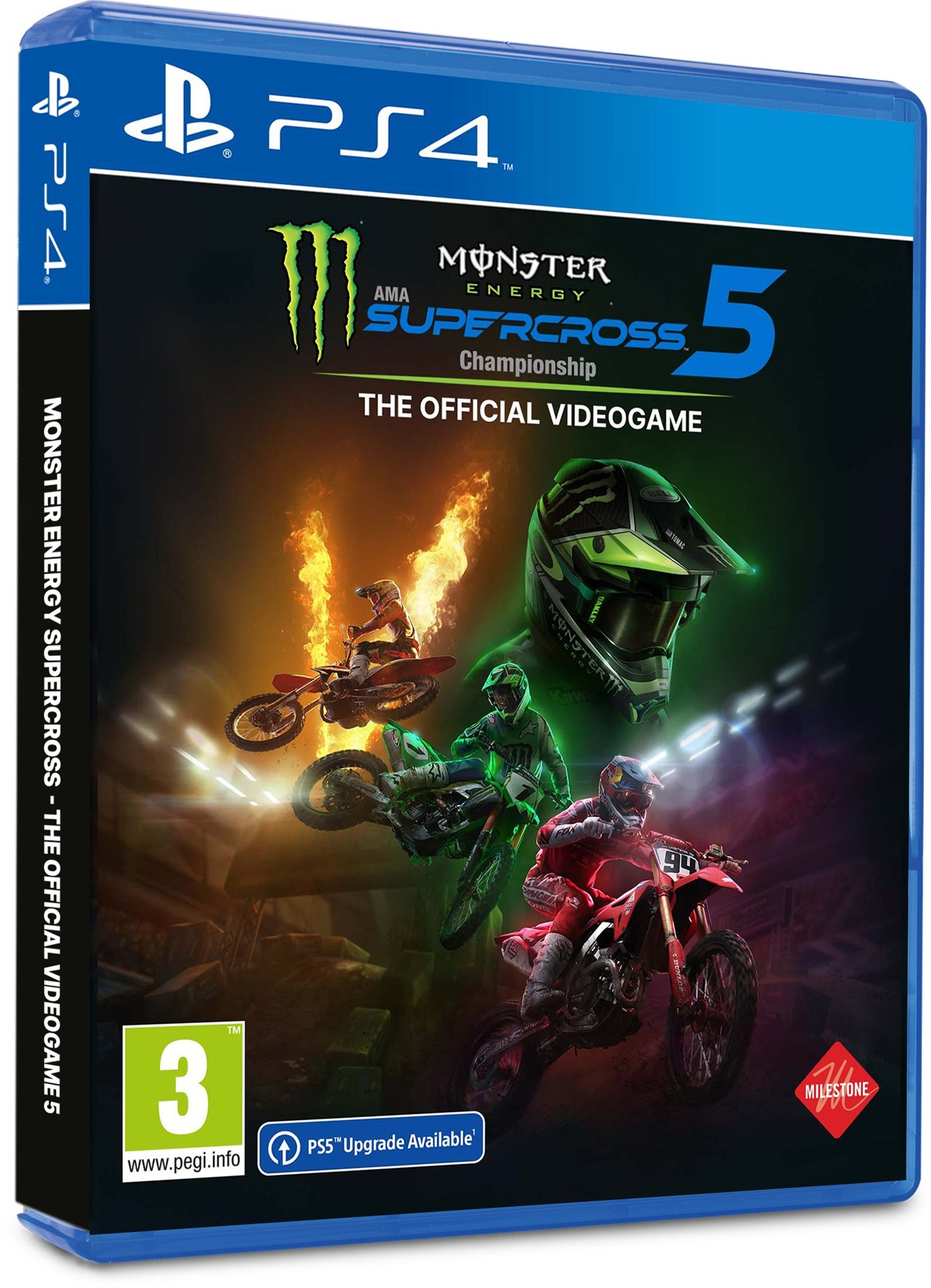 Monster Energy Supercross 5 - PS4 Console Game