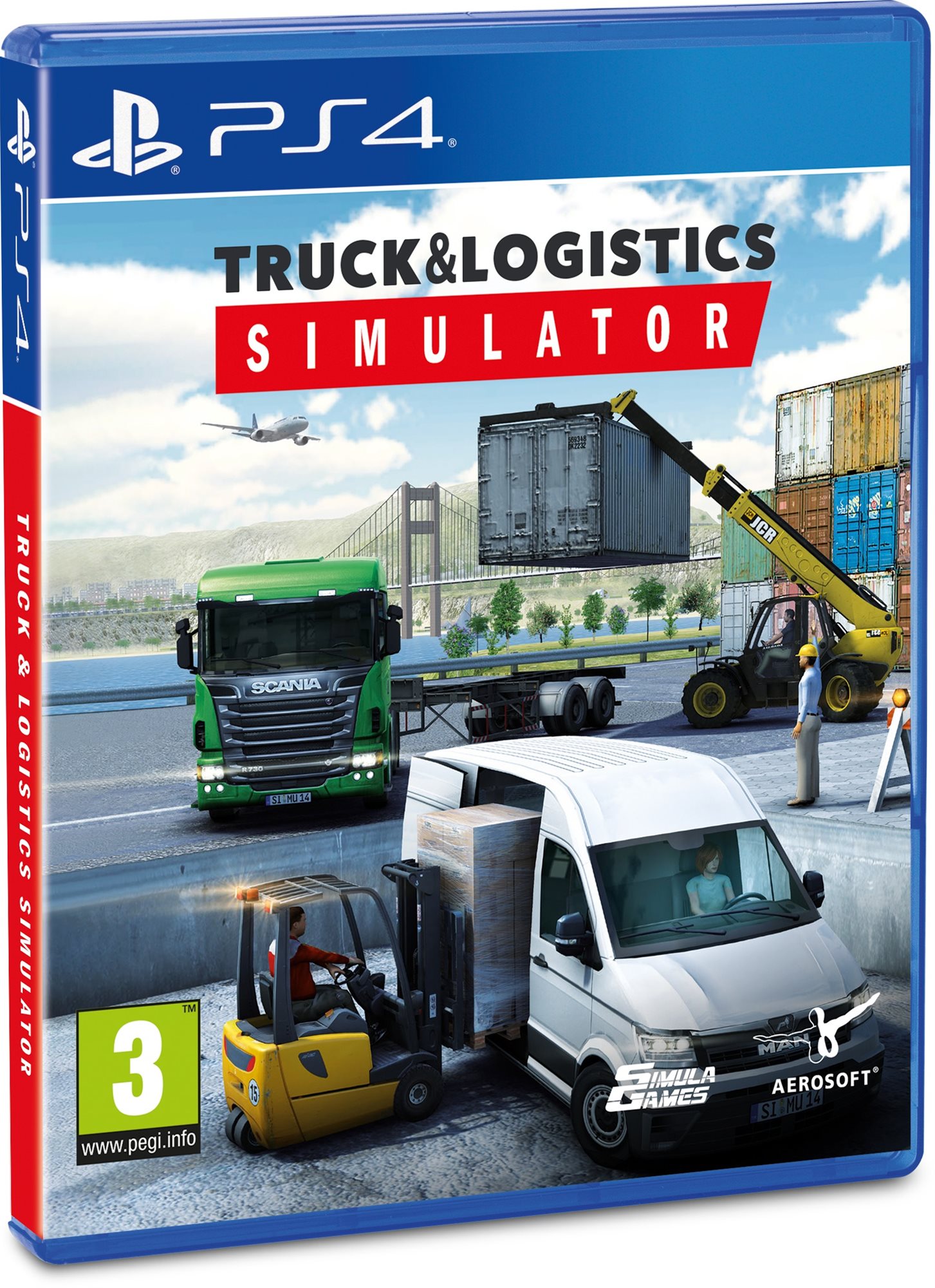 Truck and Logistics Simulator - PS4 Konzol játék