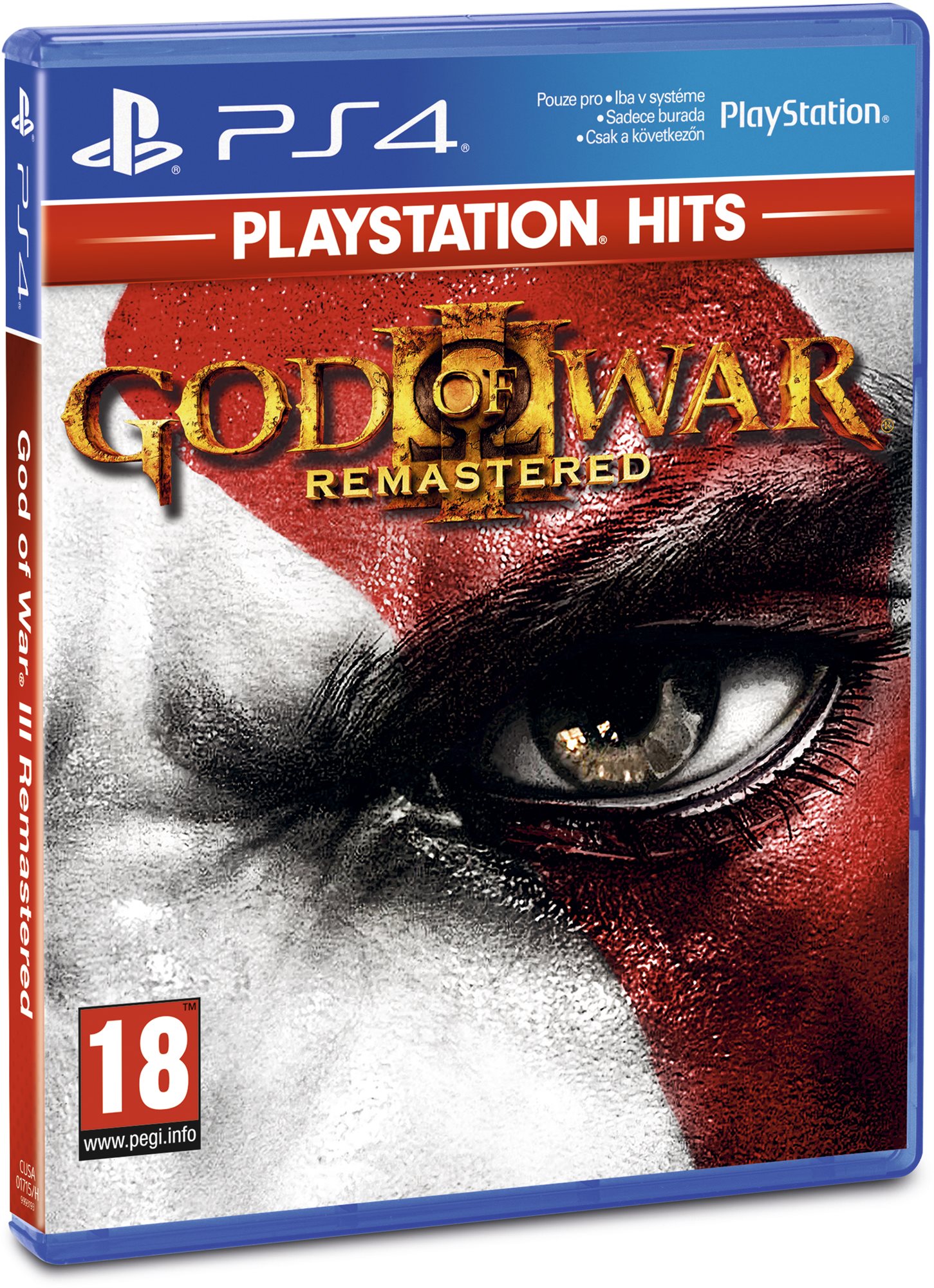 God of War III Remaster Anniversary Edition - PS4 Console Game