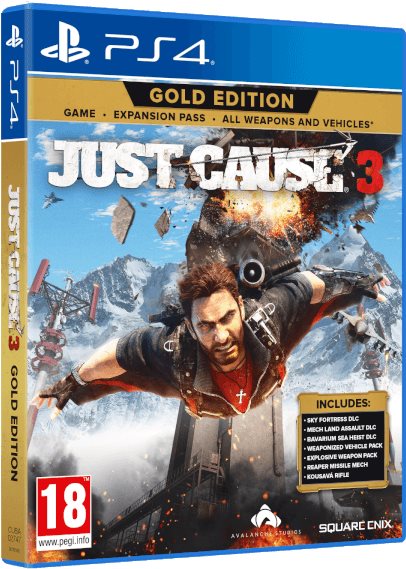 Just Cause 3 Gold - PS4 Console Game