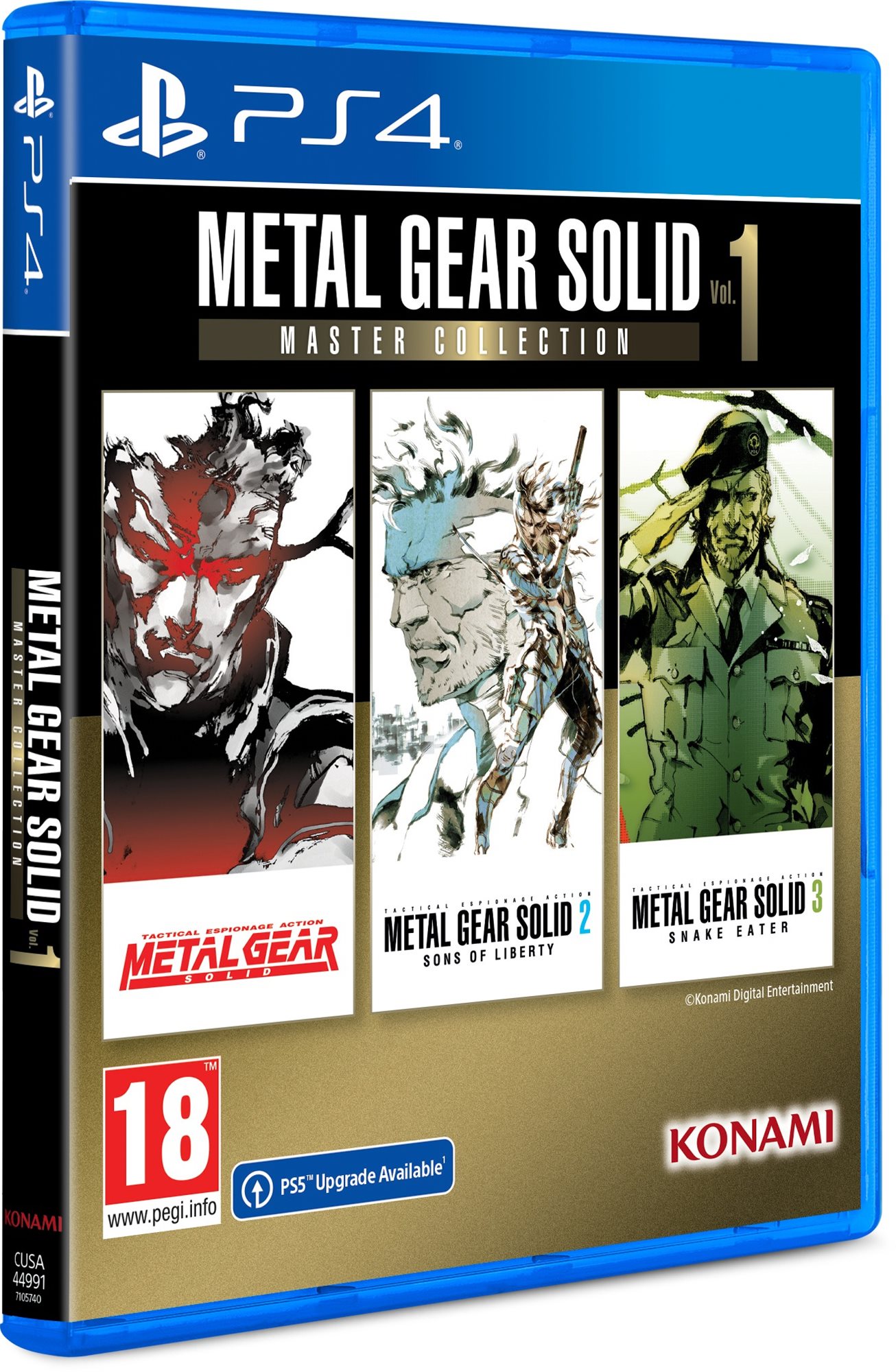 Metal Gear Solid Master Collection Volume 1 - PS4 Konsolen-Spiel