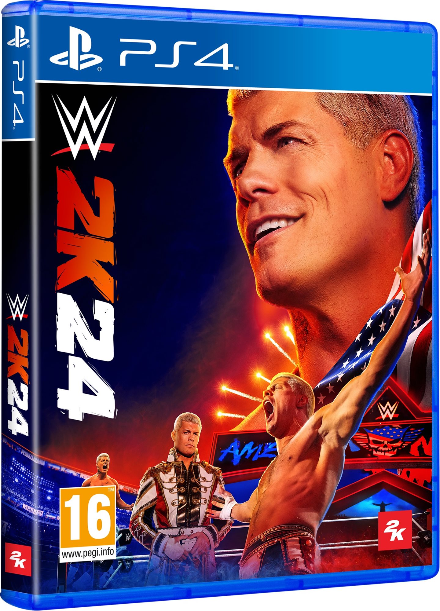 WWE 2K24 - PS4 Konzol játék