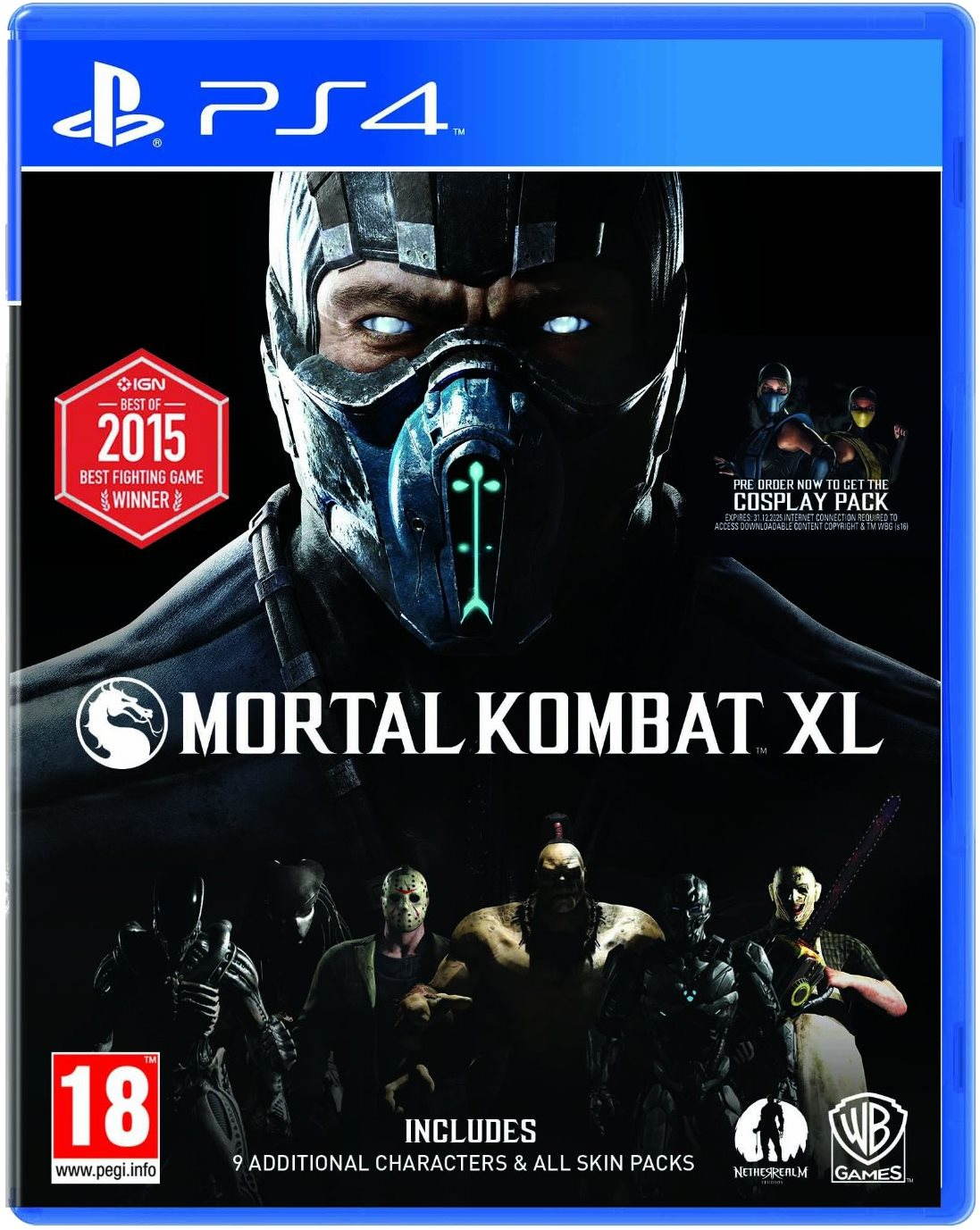 Mortal Kombat XL - PS4 Console Game