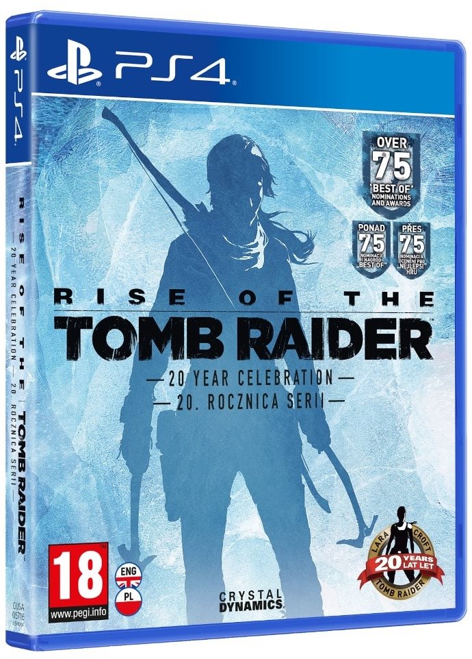 Rise of The Tomb Raider 20th Celebration Edition - PS4 Console Game