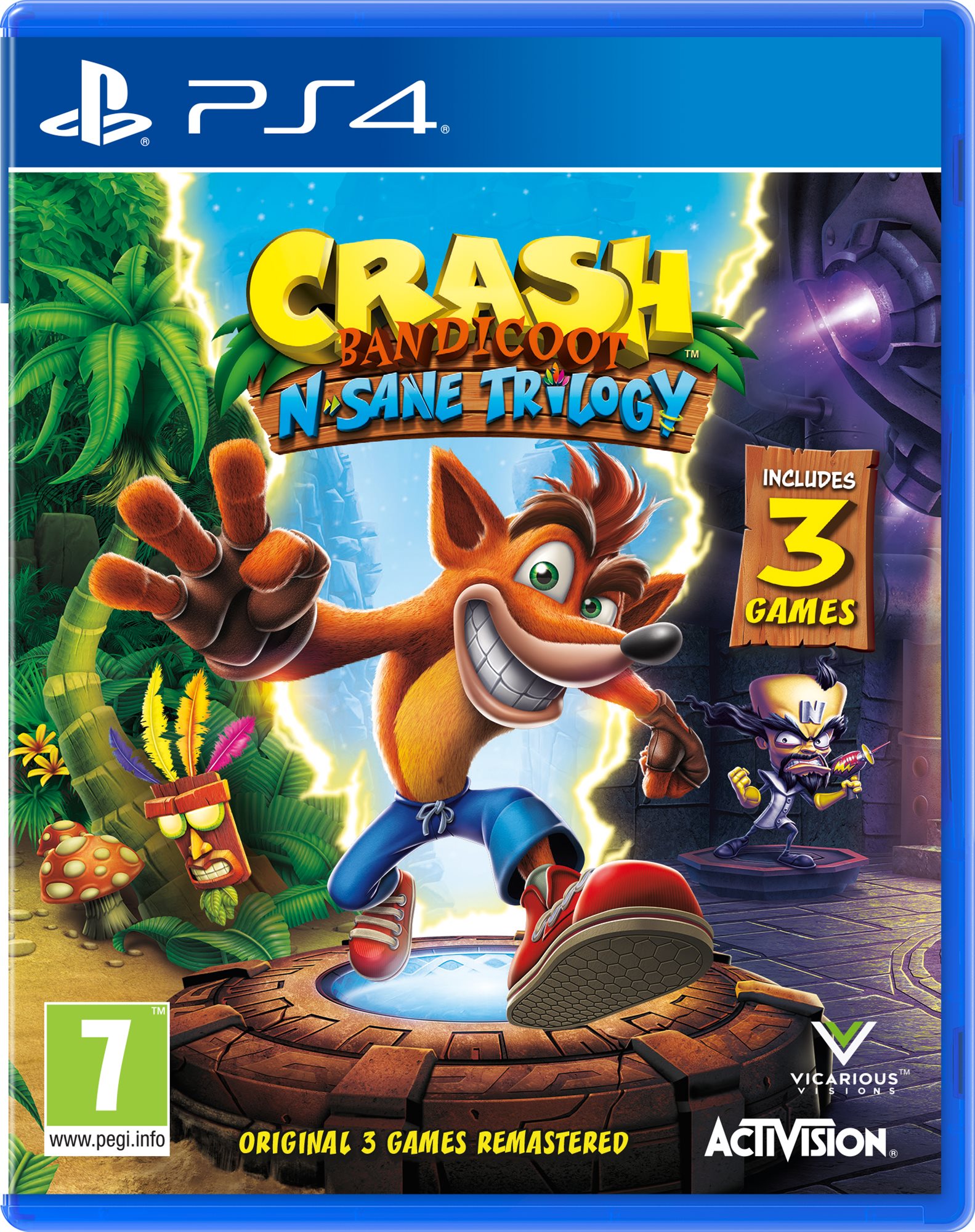 Crash Bandicoot N Sane Trilogy - PS4 Console Game