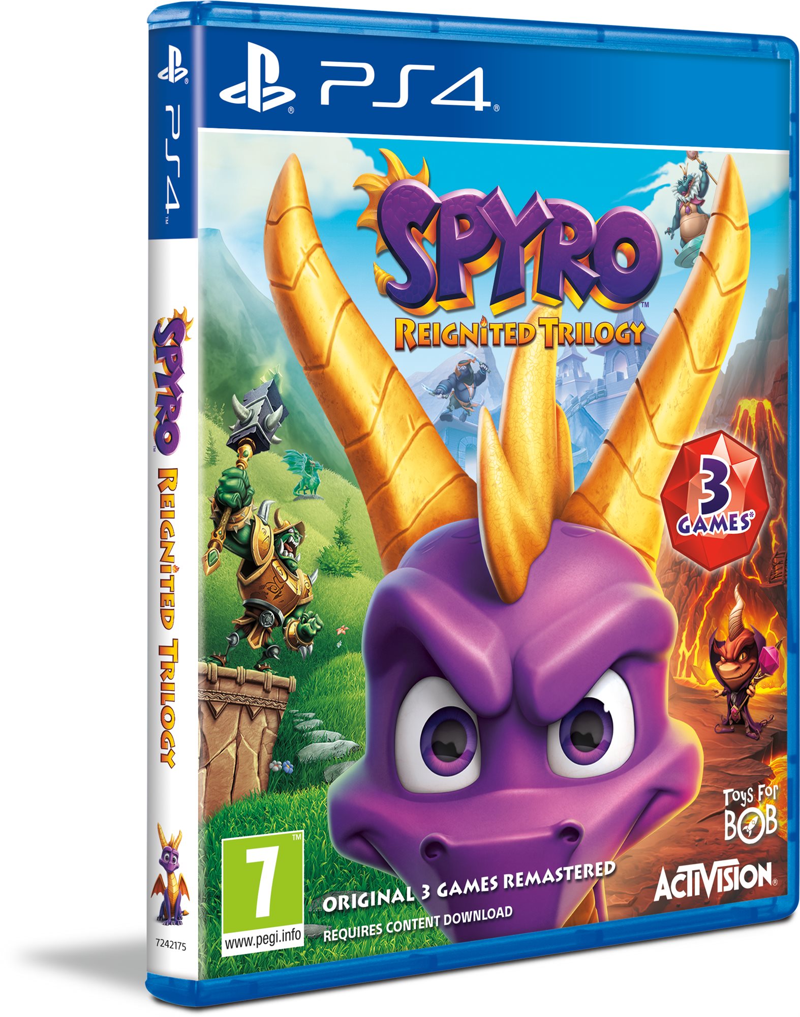 Spyro Reignited Trilogy - PS4 Konsolen-Spiel