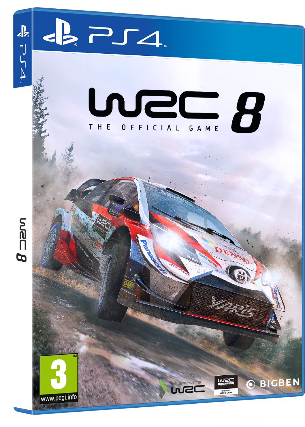 WRC 8 The Official Game - PS4 Console Game