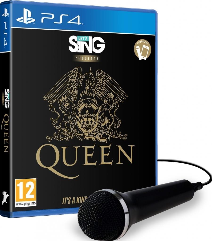 Let's Sing Presents Queen + Microphone - PS4 Console Game