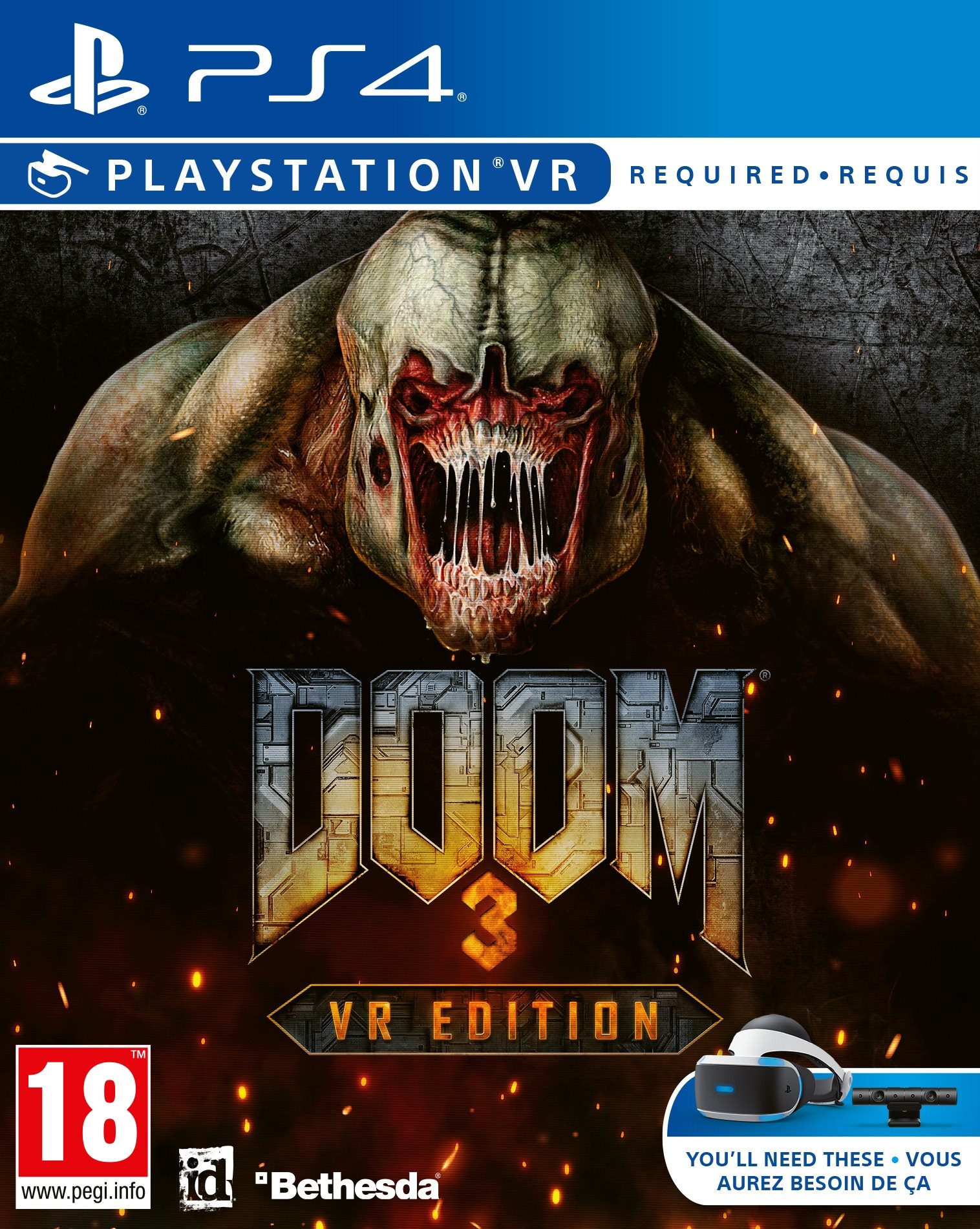DOOM 3 - PS4 VR Console Game