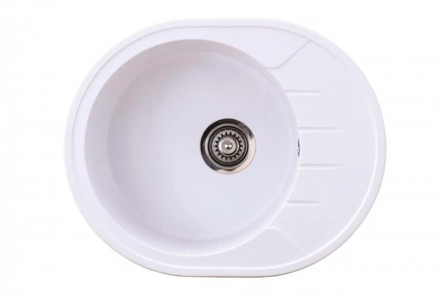 Metalac Inko X Granit Venera M, ovális, csepegtetővel, fehér,...