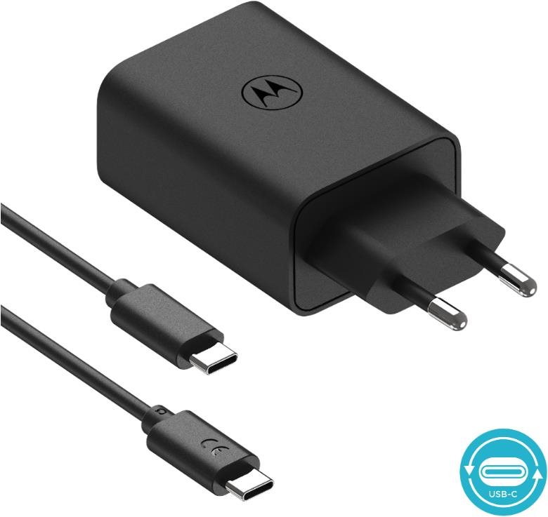 Motorola TurboPower 30W USB-C w/ 1m C-C cable Töltő adapter