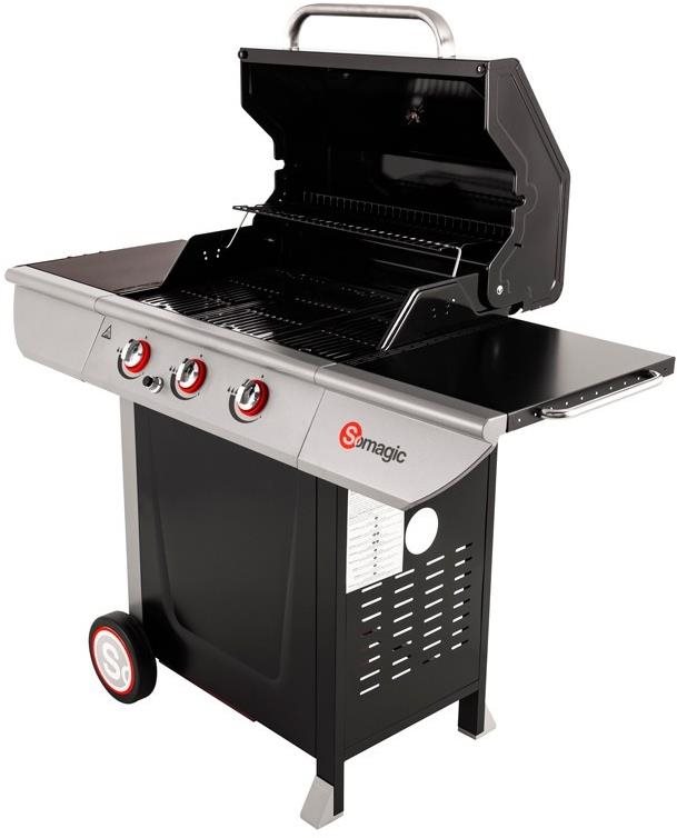 SOMAGIC MANHATTAN 300S, plyn. gril - 3 x rošt, 3 x hoř., 10,5kW Gril