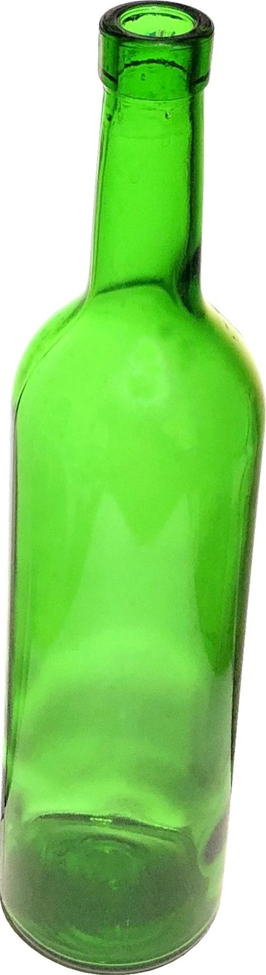 Fľaša na víno 0,75 L, zelená - 8 ks v balení Fľaša na vodu