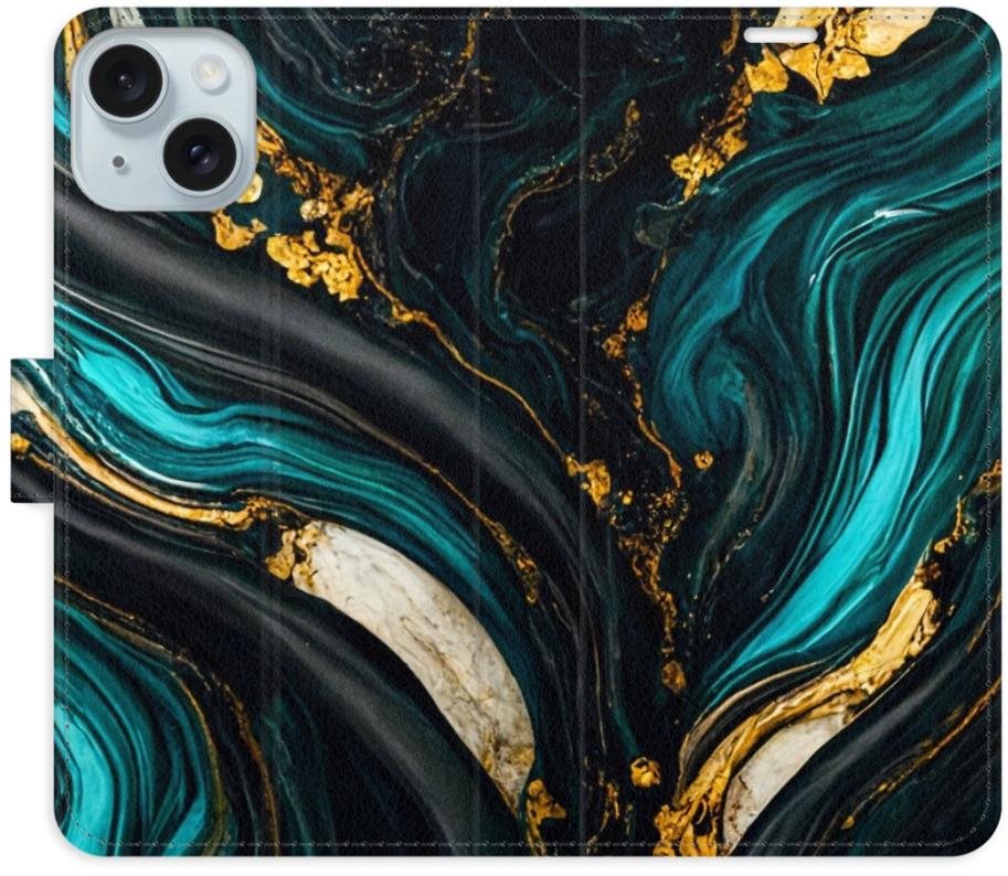 iSaprio Dark Paint na iPhone 15 Plus Kryt na mobil