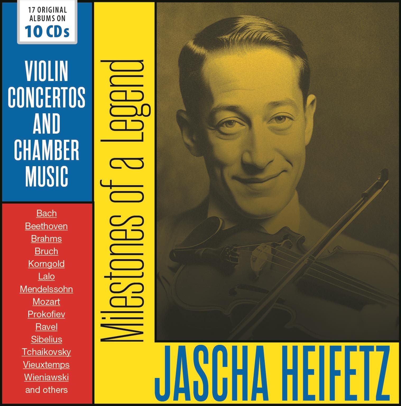 Heifetz Jascha: Original Albums (Bach, Mozart, Sibelius, Korgold...
