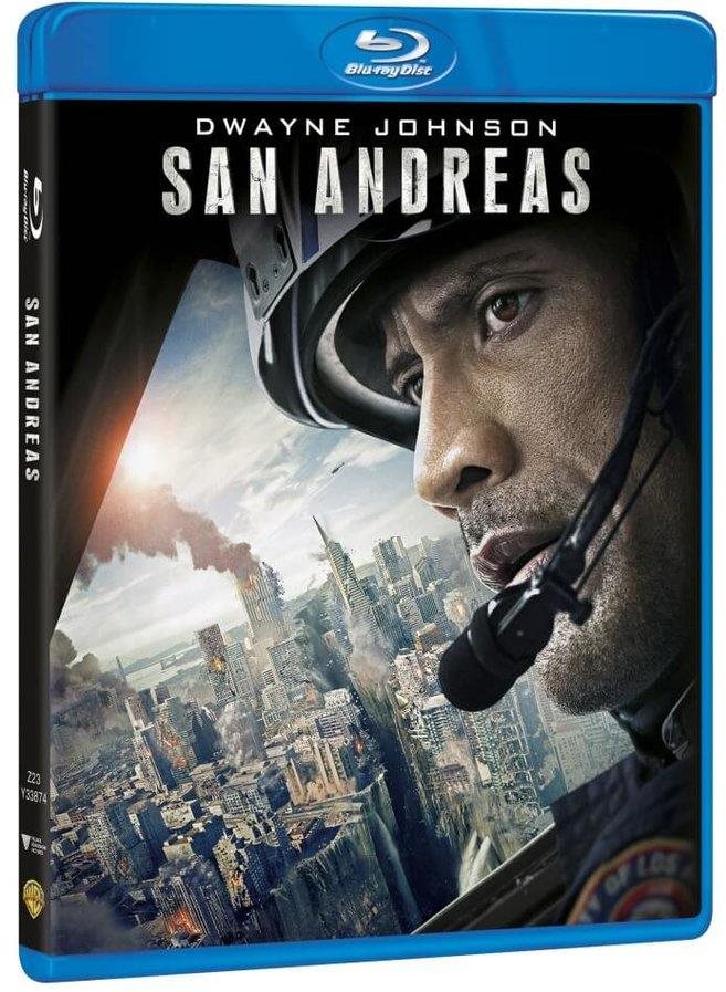 San Andreas Film na Blu-ray