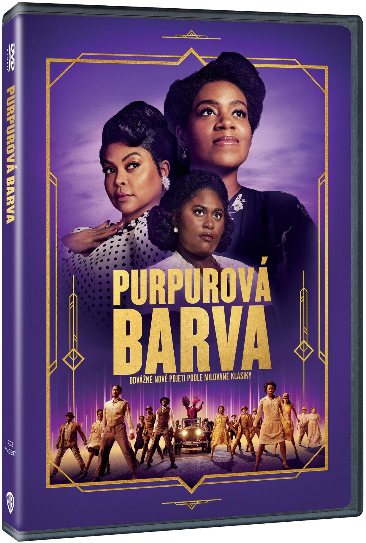 Purpurová barva Film na DVD
