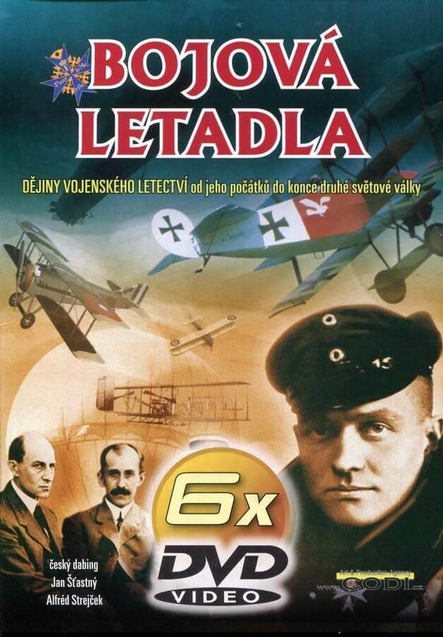 Bojová letadla (6 DVD) Film na DVD