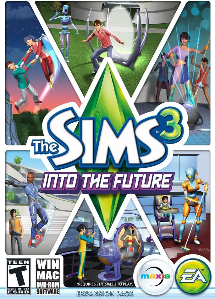 The Sims 3 a jövőbe (PC) DIGITAL Videójáték kiegészítő