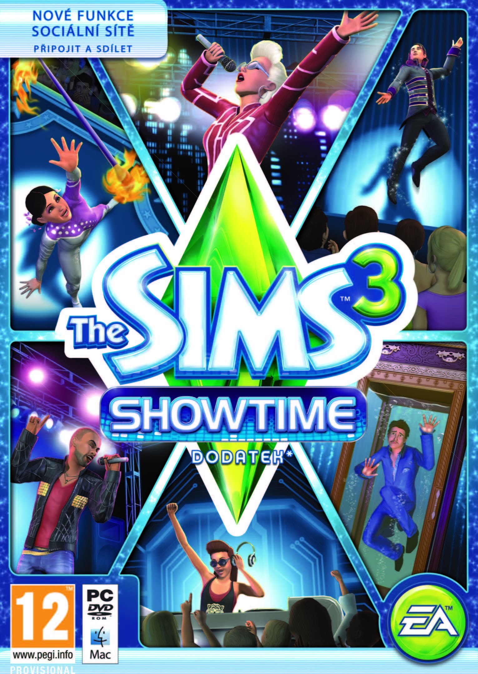 The Sims 3: Showtime (PC) DIGITAL Herný doplnok
