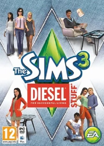 The Sims  3 Diesel (kolekcia) (PC) DIGITAL Herný doplnok