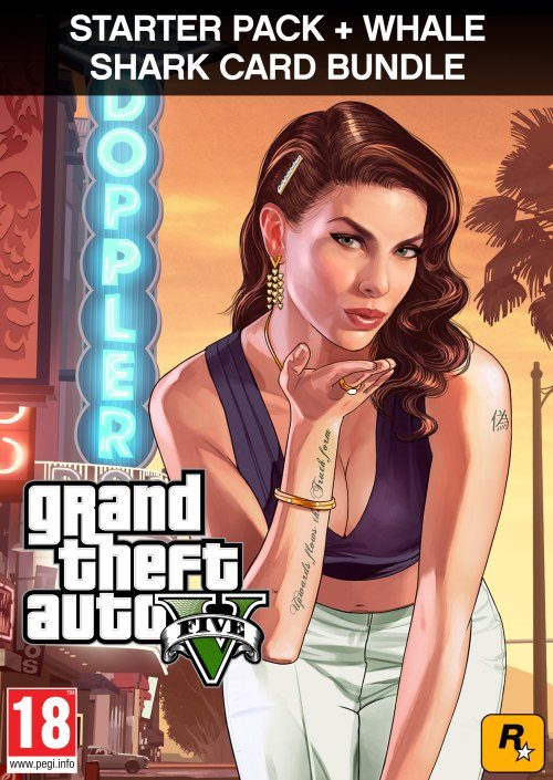 Grand Theft Auto V (GTA 5)+ Criminal Enterprise Starter Pack +...