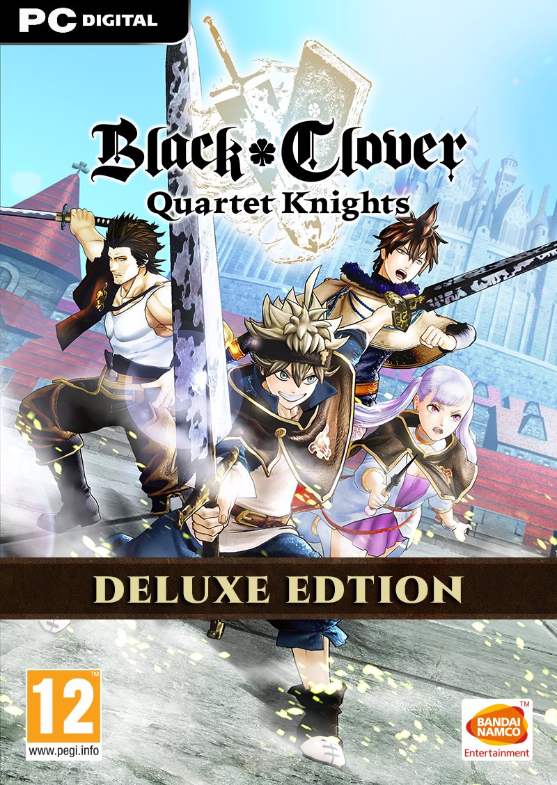 BLACK CLOVER: QUARTET KNIGHTS Deluxe Edition (PC) Steam DIGITAL Hra...