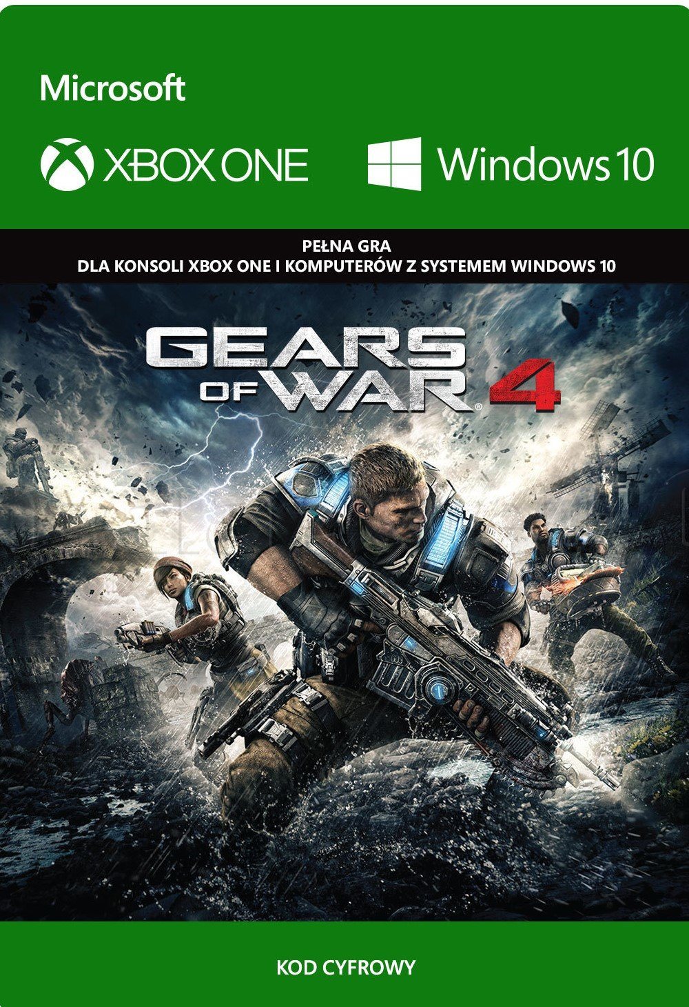 Gears of War 4 - Xbox One, PC DIGITAL PC és XBOX játék