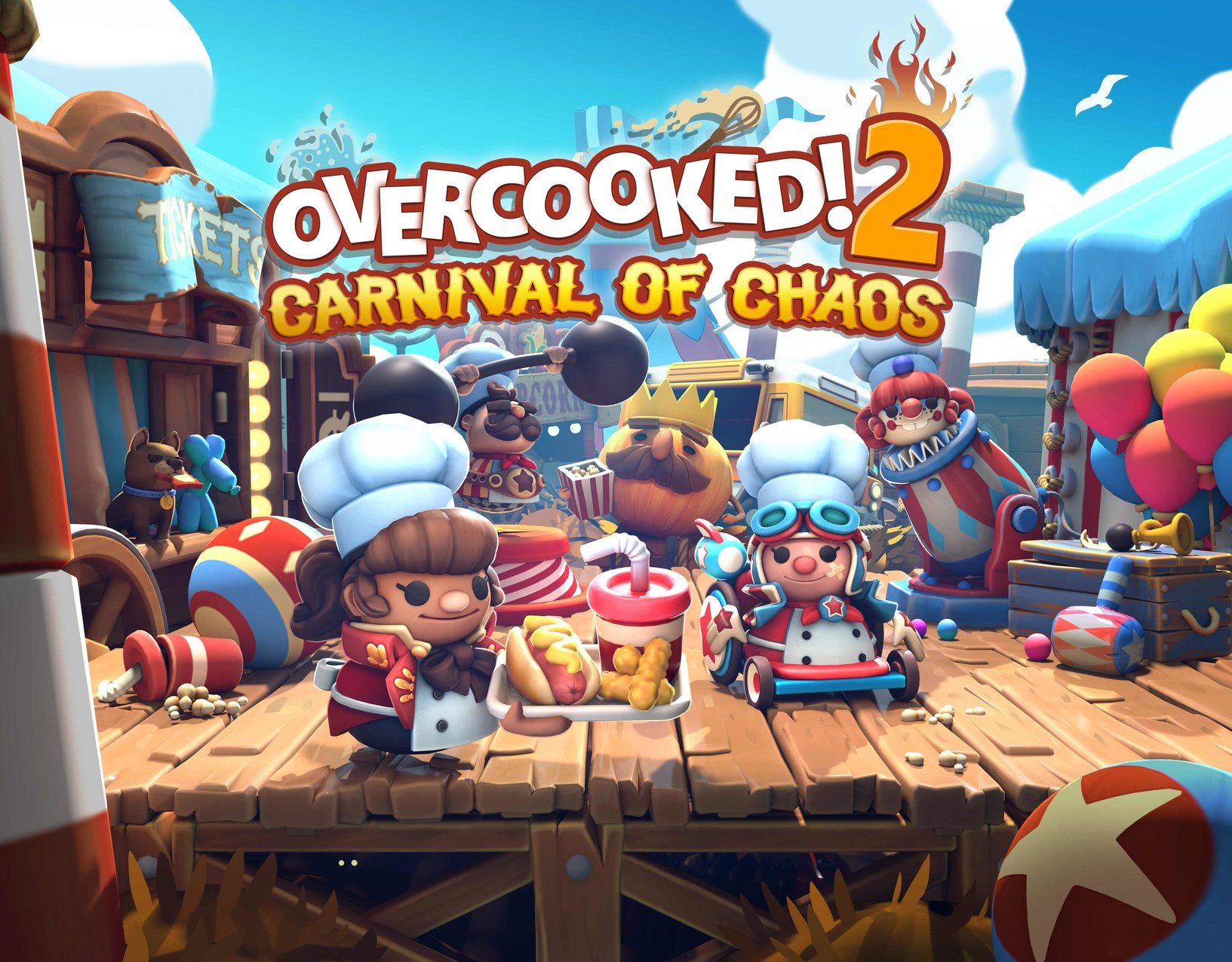 Overcooked! 2 – Carnival of Chaos – PC DIGITAL Herný doplnok