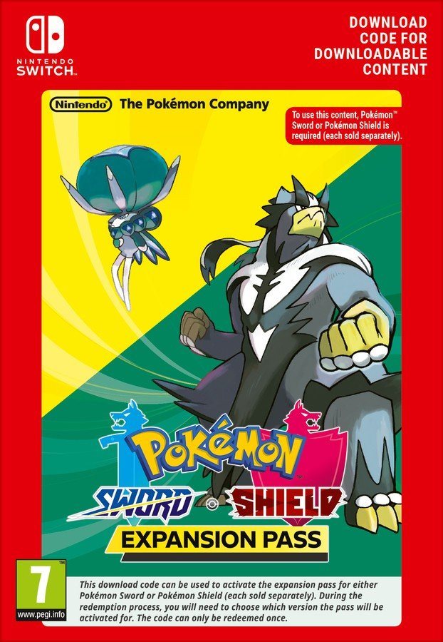 Pokémon Shield/Pokémon Sword Expansion Pass - Nintendo Switch...