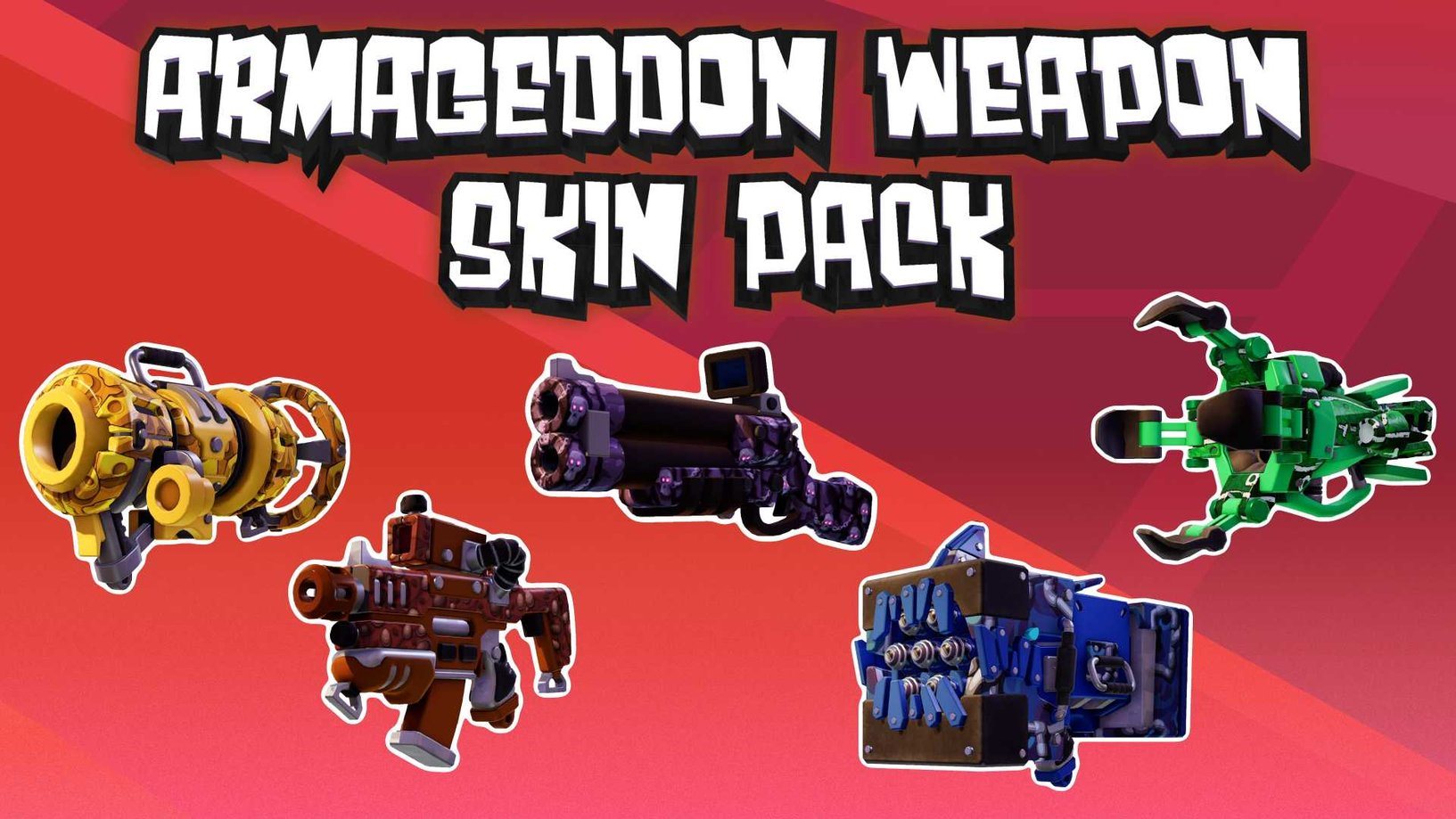 Worms Rumble – Armageddon Weapon Skin Pack – PC DIGITAL Herný doplnok