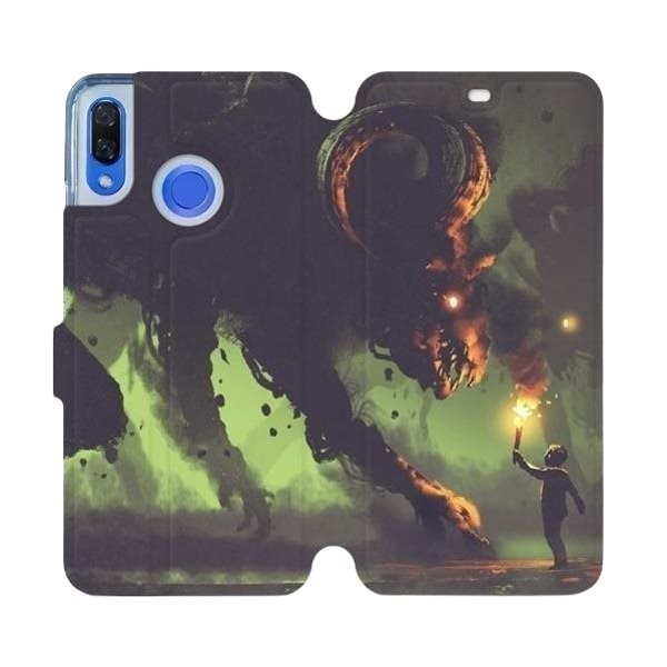 Flipové puzdro na mobil Huawei Nova 3 – VA08P Príšera a chlapec s...