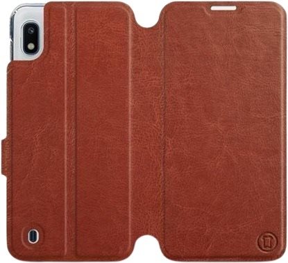 Flipové puzdro na mobil Samsung Galaxy A10 vo vyhotovení  Brown &...