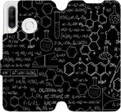 Flipové puzdro na mobil Huawei P30 Lite – V060P Vzorčeky Kryt na...