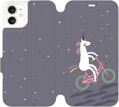 Flipové puzdro na mobil Apple iPhone 11 – V024P Jednorožec na...