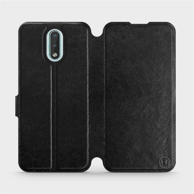 Flipové puzdro na mobil Nokia 2.3 vo vyhotovení  Black & Gray so...