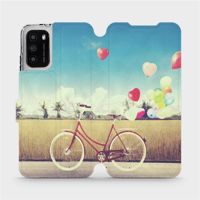 Flipové puzdro na mobil Xiaomi POCO M3 – M133P Bicykel a balóniky...