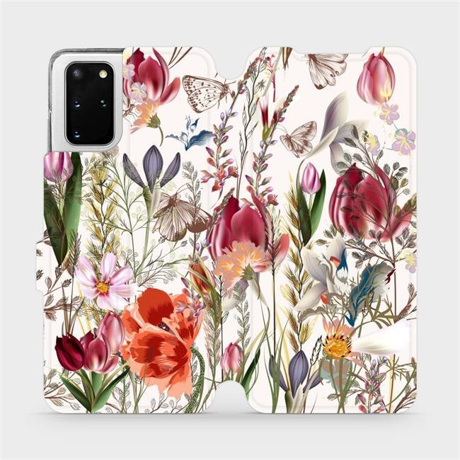 Flip puzdro na mobil Samsung Galaxy S20 Plus – MP01S Rozkvitnutá...