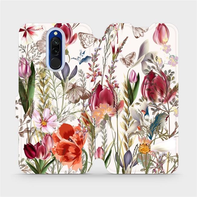 Flip puzdro na mobil Xiaomi Redmi 8 – MP01S Rozkvitnutá lúka Kryt...