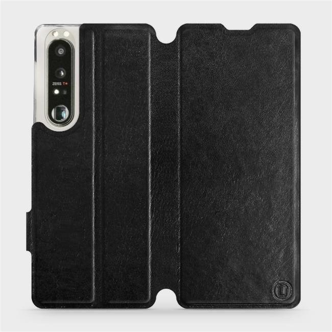 Flip puzdro na mobil Sony Xperia 1 III vo vyhotovení  Black & Gray...