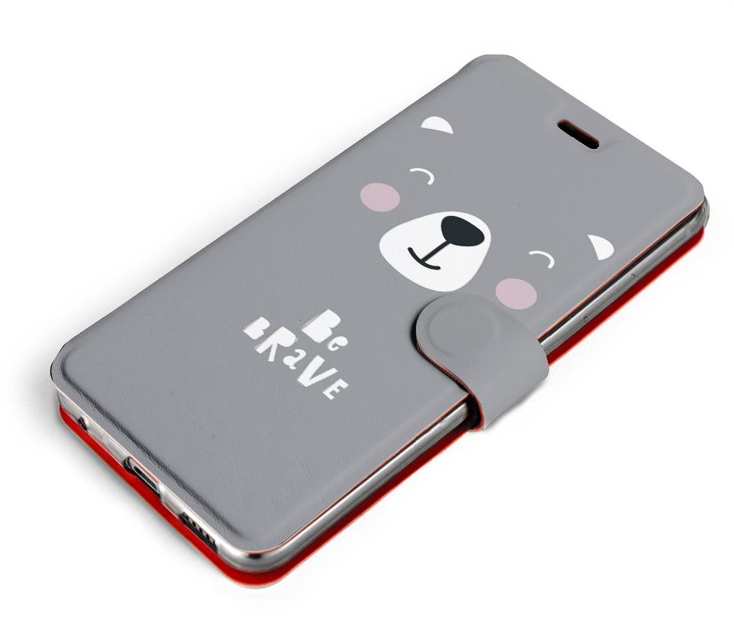 Mobiwear Flip puzdro na Xiaomi Redmi 10 – MH06P Be brave – more...