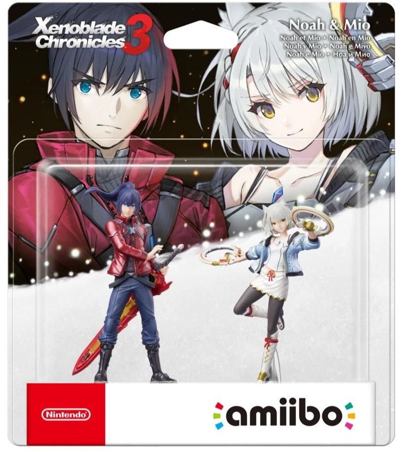Amiibo Xenoblade - Noah & Mio 2in1 Figurka