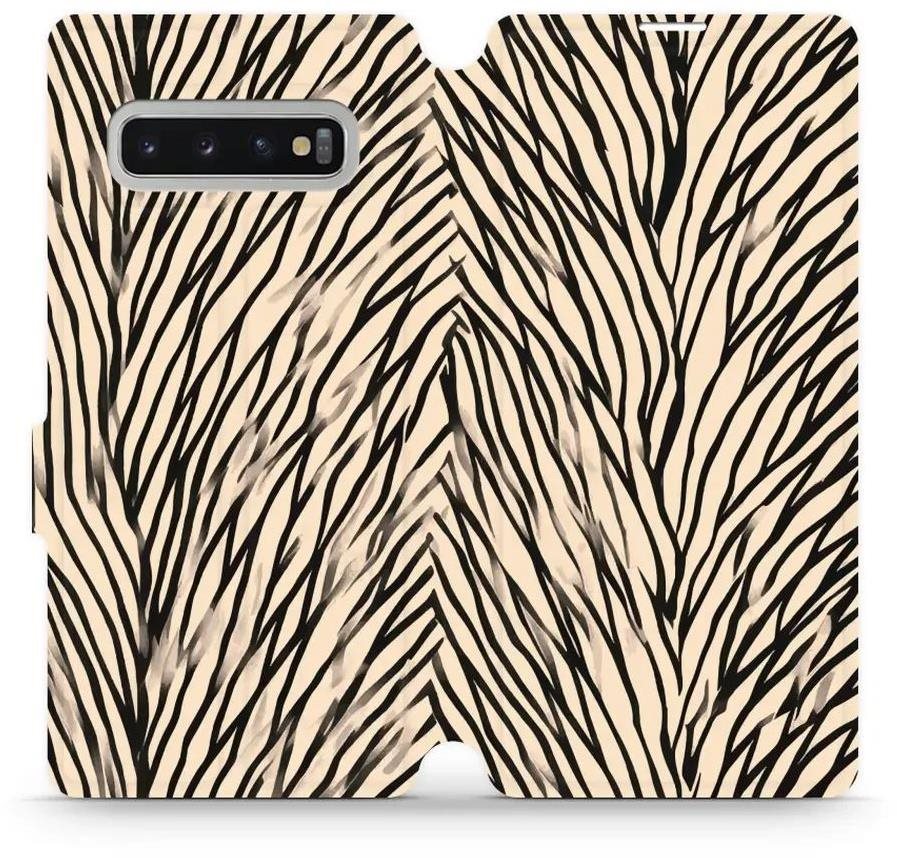 Mobiwear flip knižkové na Samsung Galaxy S10 Plus – VA52S Puzdro na...
