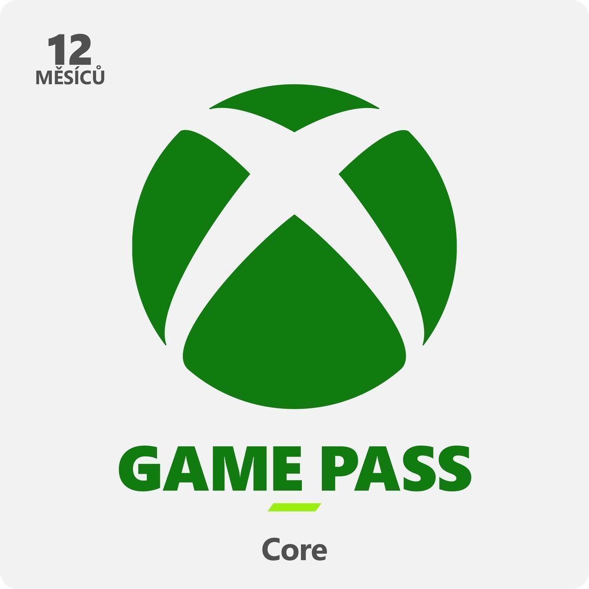 Xbox Game Pass Core - 12 Monate Mitgliedschaft Prepaid-Karte